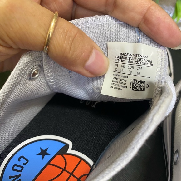 CONVERSE ALL STAR KIDS SHOES - Picture 8 of 10